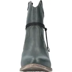 Rieker Damen Stiefeletten 73158 - Wanderschuhe mit flauschigem Samtvelour-Futter und extra weicher Decksohle für höchsten Komfort beim Gehen.