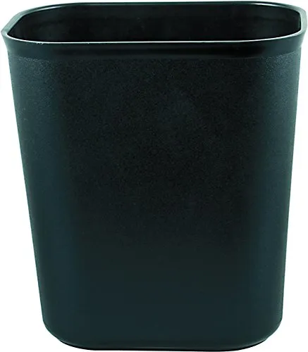 TAMLED Papierkorb Kunststoff eckig schwarz von TAMLED