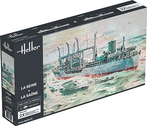 Heller 85050 LA SEINE + LA SAONE TWINSET 1/400 von HELLER