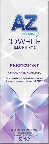 Dentifricio Bianco Splendente 3D White Illuminante AZ 50ml