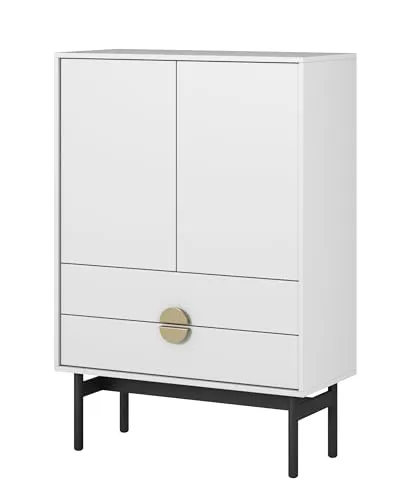 Selsey Highboard Weiß