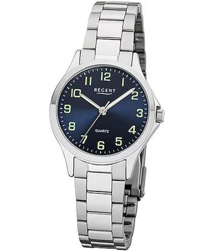 Regent Klassische Uhr 12220990 in blau von Regent