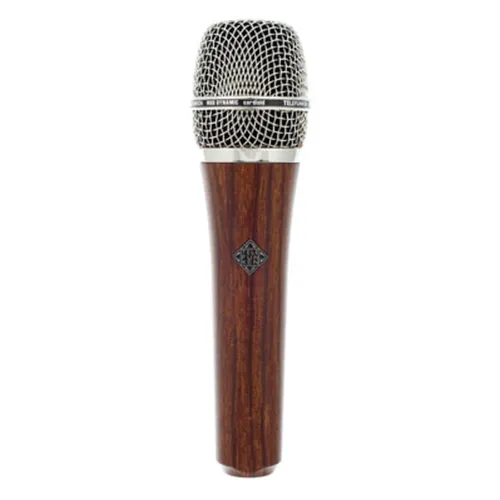 Telefunken M80 Cherry Mikrofon - Dynamisches Mikrofon mit Superniere, ideal für Live-Performances; max. SPL >135 dB und inklusive Mikrofon-Clip-Halterung und Tasche.