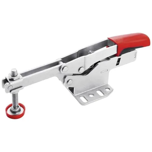 Bessey Waagrechtspanner STC-HH/60 mit Zubehör-Set STC-HH70-T20 - Schraubzwingen für Multifunktionstische, ideal für präzises Arbeiten mit einer Spannweite von max. 60 mm und kompatibel mit Lochdurchmessern von 20 mm.