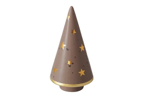 BOLTZE GRUPPE GmbH Weihnachtsfigur Weihnachtsbaumfigur aus Naturstein LAMORA, 16 cm (1 Stk., Deko-Objekt), Weihnachtsbaumfigur