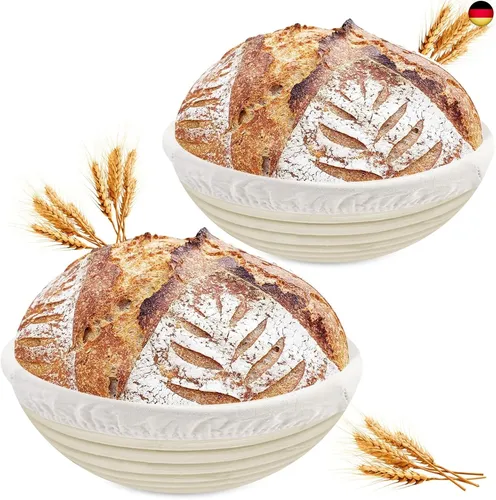 Stück Gärkörbchen, Brotkorb Mit Waschbarem Leineneinsatz, Gärkorb, Rundes Gär 2
