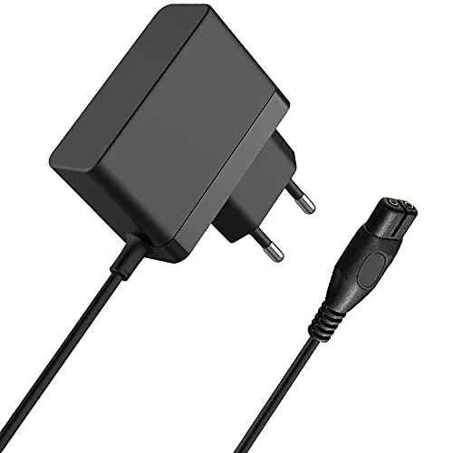 Bouge Ladegerät 5,5 V für Kärcher Fenster wv50, Kabel kompatibel mit Fensterreinigern für Kärcher Wv1, Wv2, WV-2 Plus, WV-2 Premium, Wv50 Plus, Wv60, Wv70, Wv75 Adapter