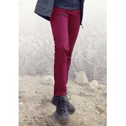 LASCANA ACTIVE Trekkinghose mit 3 Zipper Taschen, rot in rot von LASCANA 