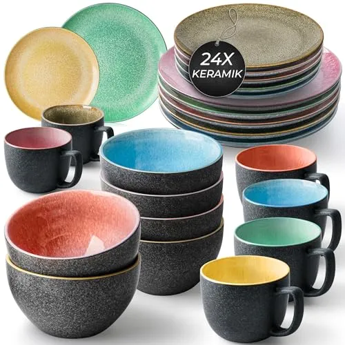 MiaMio Tafelservice 24tlg für 6 Personen von MIAMIO