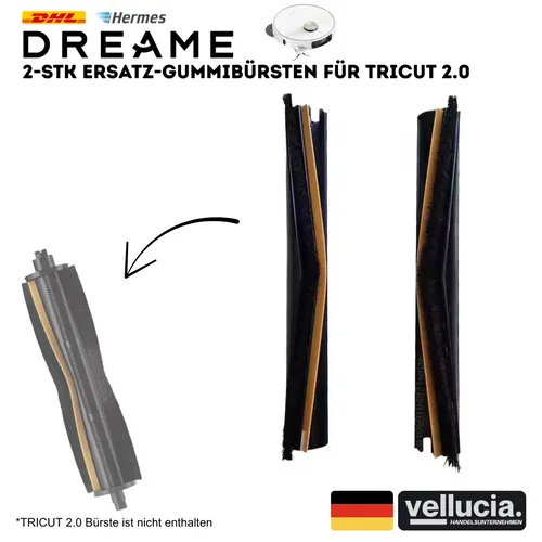 Dreame TriCut-Bürste - Original für L10 Ultra, L10s Ultra, L20 Ultra, fortschrittliche Haarzerkleinerungstechnologie für optimale Reinigungseffizienz