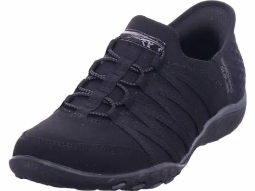 Skechers Damen Sneakers Schwarz 38 EU - Damen-Sneaker aus atmungsaktivem Material, ideal für Komfort und Stil im Alltag.