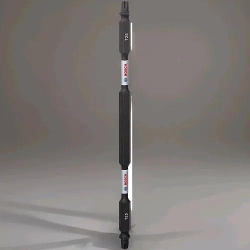 Bosch Professional 8tlg. Doppelschrauber Bit Set Torx Impact Control 150mm 1/4