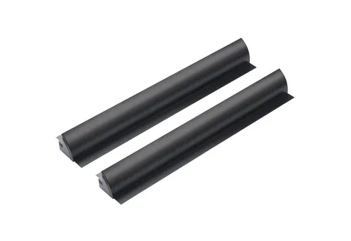 enjoy solar® Aluminium Solarmodul Halterung 2 x 550mm für Wohnmobil (schwarz) - Befestigungsmittel für Wohnmobile, korrosionsbeständig und ideal für die sichere Montage von Solarmodulen.