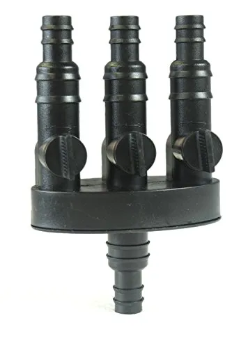 Arnusa Schlauch Verteiler 3 Wege für Springbrunnen und Wasserspiele Schlauchverteiler