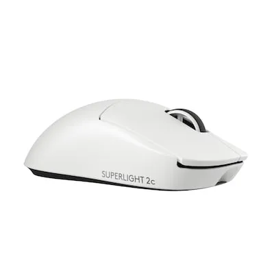 Logitech G PRO X Superlight 2c - Kabellose Gaming-Maus - Pro-Grade Gaming-Maus mit nur 53 g Gewicht, 44K DPI-Sensor und 95 Stunden Akkulaufzeit für ultimative Präzision und Performance im E-Sport.