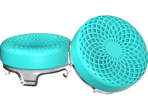 STEELSERIES KontrolFreek Lotus für Playstation 5 & 4 - Thumbstick, Gaming-Zubehör, Türkis/Tranparent