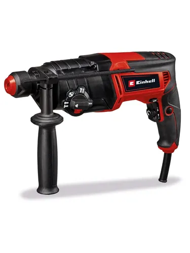 Einhell Bohrhammer TC-RH 800 4F - 800 W, 2.6 Joule, vielseitig mit Bohren, Hammerbohren und Meißeln, inkl. E-Box für einfache Handhabung und Sicherheit