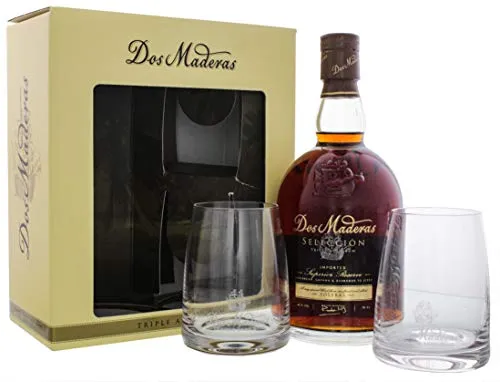 Dos Maderas Seleccion 0,7L Set mit 2 Gläsern -GB- von Dos Maderas