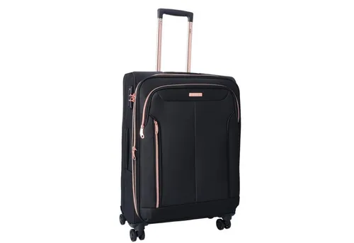 TheTrueC Koffer Superlight 67cm Kopenhagen black/rose in schwarz von TheTrueC