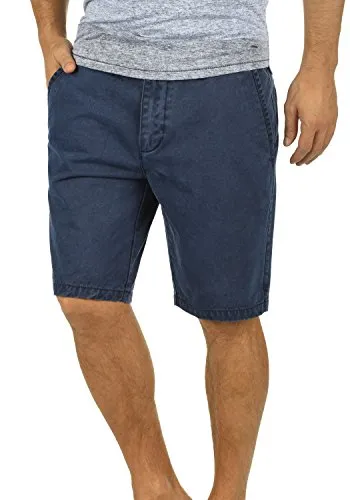 !Solid Pinhel Herren Chino Shorts Bermuda Kurze Hose Aus 100% Baumwolle Regular Fit, Größe:L, Farbe:Insignia Blue (1991)