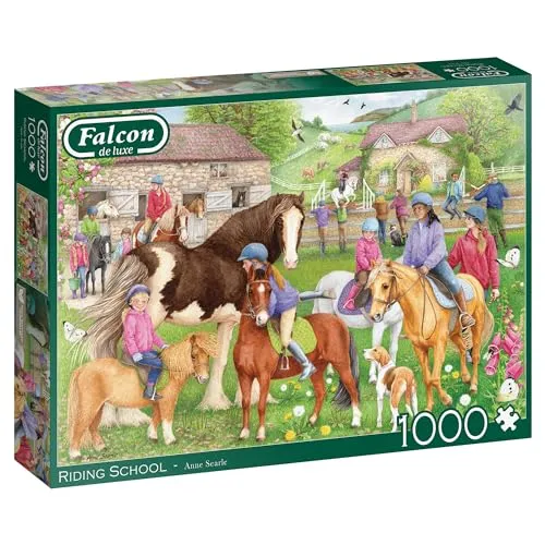 Falcon Puzzle - Reitschule - 1000 Teile