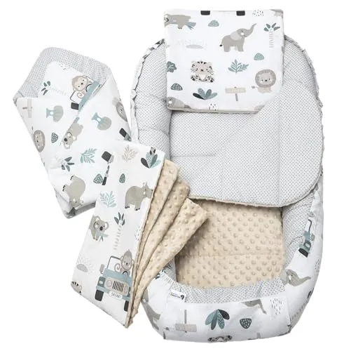 Medi Partners Babynest Nestchen Baby Set für Neugeborene von Medi Partners