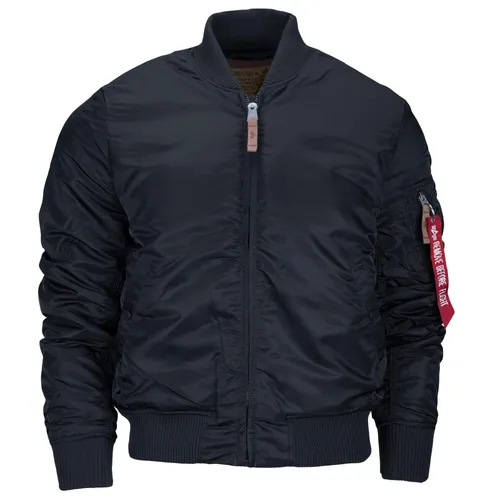 Alpha Industries Herren MA-1 VF 59 Bomberjacke - Funktionsjacken mit Vintage Fit, klassischem orangenem Innenfutter und praktischen Taschen - die ideale Wahl für einen modernen Look mit nostalgischem Flair.
