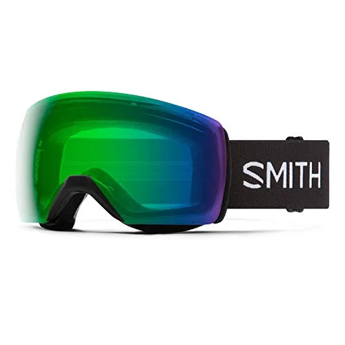 SMITH Skyline XL Ersatzgläser für Brillen, Schwarz - Wintersport-Brillen mit ChromaPop-Linse und Fog-X Anti-Beschlag-Technologie für klare Sicht unter allen Bedingungen.