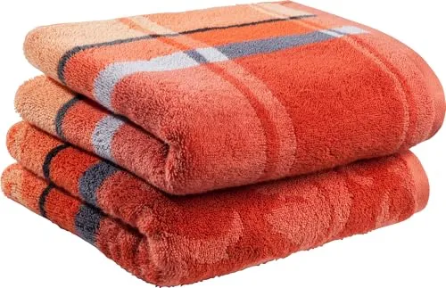 Erwin Müller Duschtuch-Set 2er-Pack Terra 70x140 cm von Erwin Müller