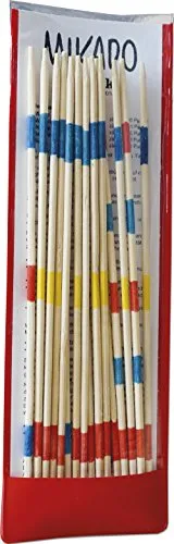 Piatnik - Mikado in Tasche, Rot, Gelb, Blau, Weiß