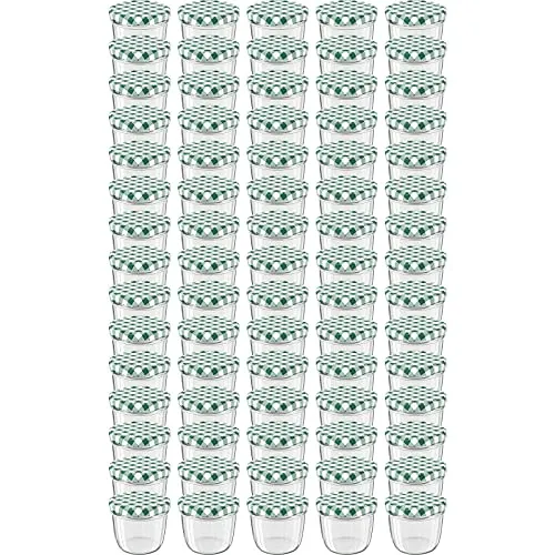 WELLGRO Einmachgläser 75 Stück von Wellgro