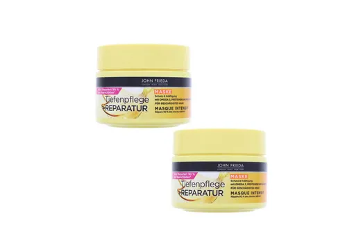 John Frieda Haarkur 2 x John Frieda Tiefenpflege + Reparatur Maske je 250ml