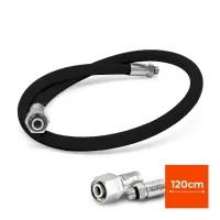 Miflex Extreme MD-Schlauch 3/8 - 120 cm - Schwarz von Polaris