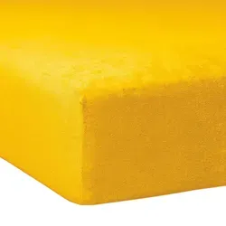 TRAUMSCHLAF Flausch Biber Spannbettlaken 90x190 cm - 100x200 cm, Honig - Bettlaken aus hochwertigem Biber, kuschelig weich und formstabil, ideal für gemütliche Nächte. In verschiedenen Größen und Farben erhältlich.