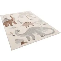 Pergamon Kinder Teppich Softstar Kids Dinowelt - Teppich für Baby- & Kleinkinderzimmer in 5 Größen, schadstoffgeprüft und ideal für Fußbodenheizung, sorgt für ein weiches Spielumfeld.
