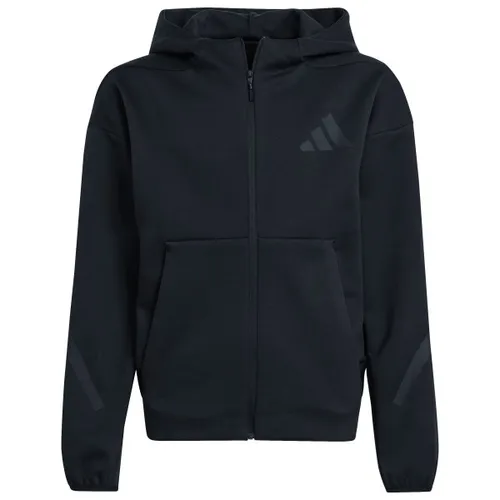 adidas Kinder Z.N.E. Full Zip Trainingsjacke Gr. 176 schwarz