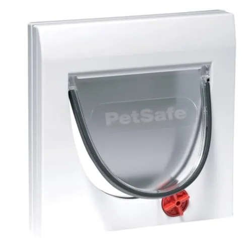 PetSafe Katzenklappe mit 4 Verriegelungsmöglichkeiten von PetSafe