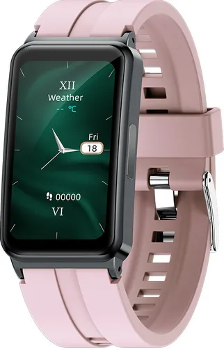 INF Smartwatch für Herren und Damen mit EKG, HRV und Sportmodi - Smartwatch mit 1,47 Zoll Farb-Touchscreen, misst EKG, Puls, Blutsauerstoff und Blutdruck. Ideal für Sportler dank spezieller Sportmodi und langer Akkulaufzeit. IP67 wasserdicht.