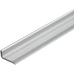 Bodenabschlussprofil VARIO selbstklebend aus Aluminium silber (L= 270 cm)