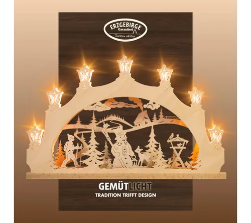 WEIGLA Schwibbogen in beige von Weigla