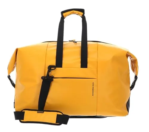 Mandarina Duck Eco Coated Reisetasche gelb P10OSB0205J - Reisetaschen, umweltfreundliches Material und stilvolles Design für nachhaltiges Reisen.