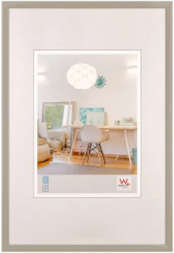 Walther Design Bilderrahmen grau 50 x 70 cm in grau von Walther