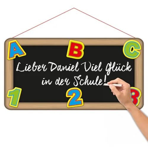 Folat NEU Tür-Deko 3D Schulanfang