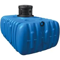 4rain Zisterne Set Flat M 9.000 l – Flexibler Regenwassertank für den Garten - Erdtanks: 9.000 l Flachtank mit Steck-Verbindungssystem, ideal für Regenwassernutzung, frostsicher und einfach zu montieren.