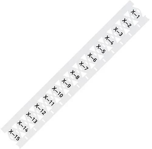 WAGO 211-835 Kabelmarkierungssystem - Kabelmarkierungssystem der Serie 211 mit 25 x 10 mm Beschriftungsfläche für klare und dauerhafte Kennzeichnung von Kabeln.