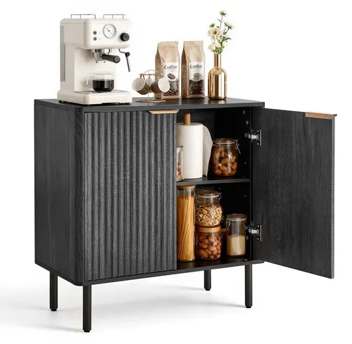 VEVOR Sideboard Küchenschrank im mittelalterlichen Stil