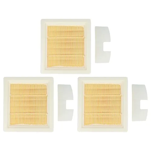 vhbw Filter-Set kompatibel mit Fox 350000066 Staubsauger - 6X Filter (HEPA-Filter, Vorfilter)