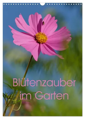 Calvendo Wandkalender 2026: Blütenzauber im Garten - Erleben Sie die Vielfalt blühender Gartenpflanzen im DIN A3 Kalender. 14 Seiten voller Fotografie, ideal für Gartenliebhaber und eine schöne Deko für Ihr Zuhause.