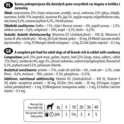 Dolina Noteci Premium Kaninchen mit Preiselbeeren 500g