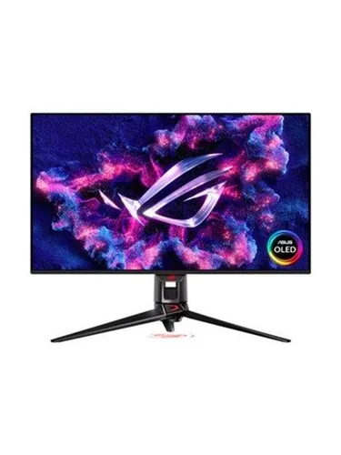 ASUS ROG Swift OLED PG32UCDMR 32 Zoll 4K UHD Gaming Monitor - 32 Zoll 4K UHD Gaming Monitor mit OLED-Technologie für lebendige Farben und beeindruckende Kontraste – ideal für Gamer, die das Beste aus ihren Spielen herausholen möchten.
